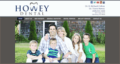 Desktop Screenshot of howeydental.com